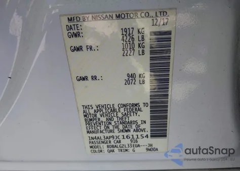 2018 Nissan Altima 2.5 S z USA, uszkodzony, nr VIN 1N4AL3AP9JC161154